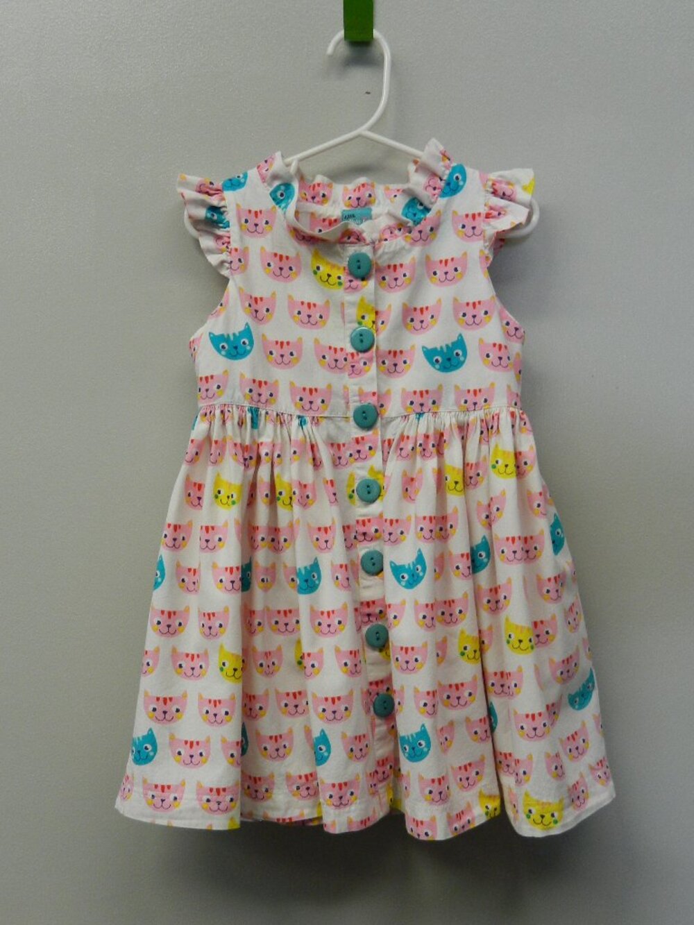 Girls size 4 Dress Cat Faces Little Miss Marmalade